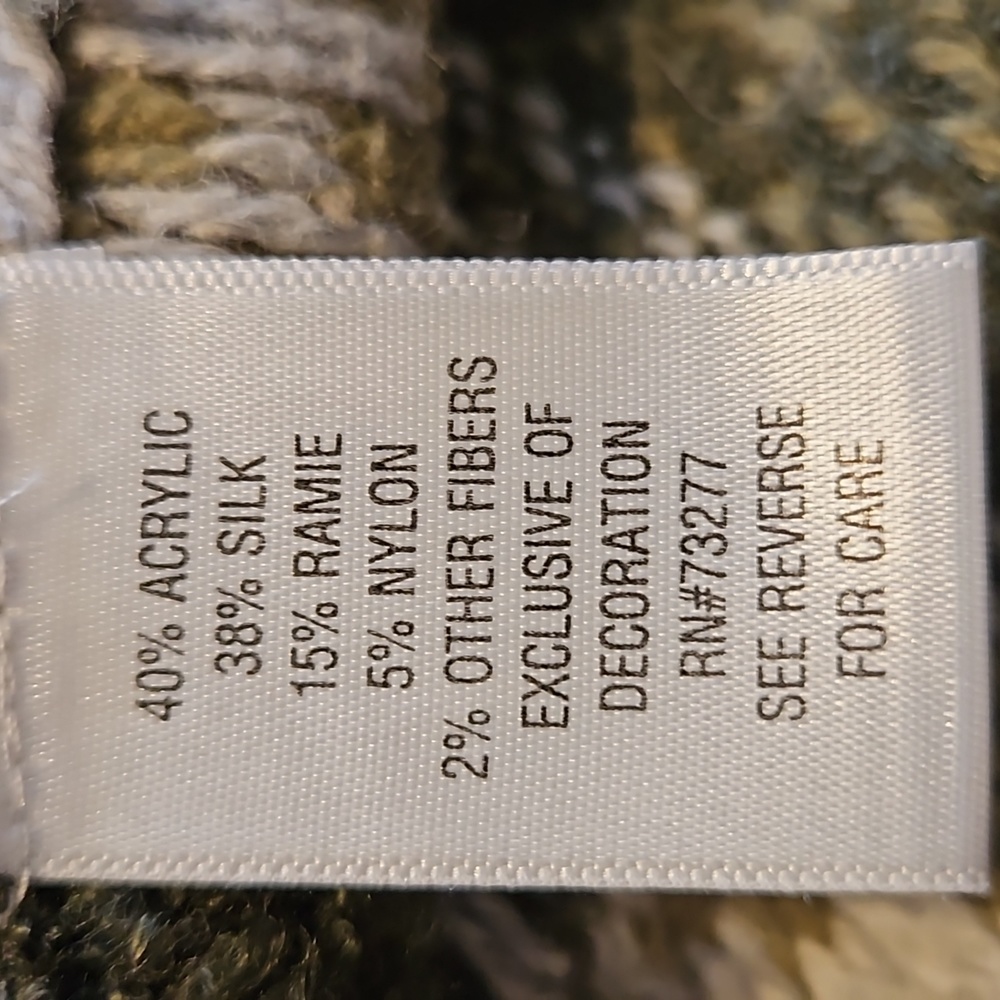 Craft & Barrow, zip-up, snowman sweater.  Size L - Picture 7 of 10